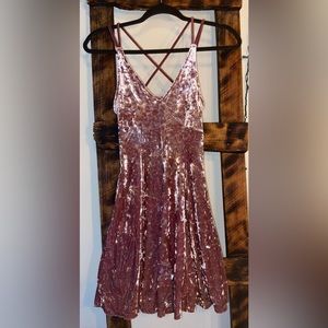 American Eagle Velvet Dress